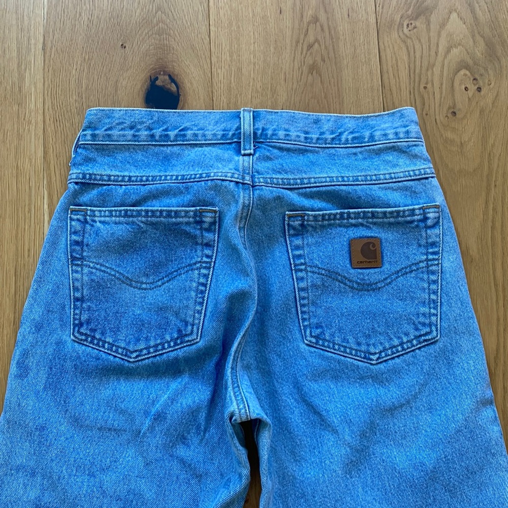 COPY - Carhartt Jeans, light mottled denim, Size 28 x 30